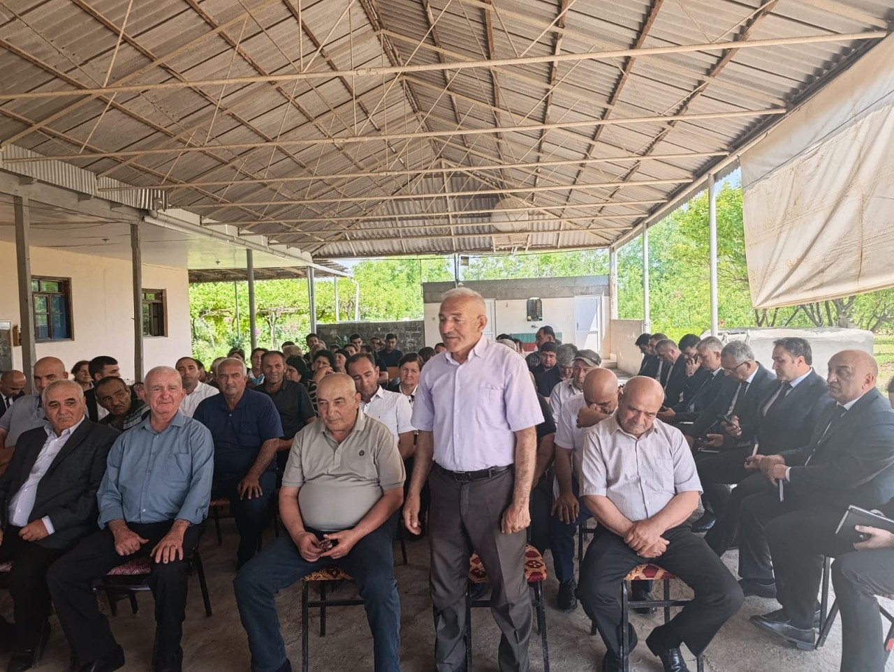 Goranboyda növbəti səyyar qəbul keçirildi - FOTOLAR